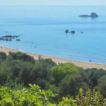 With Swimming Pool And Panorama Sea View - Appartamento Pelekas