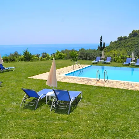 With Swimming Pool And Panorama Sea View - * Pelekas